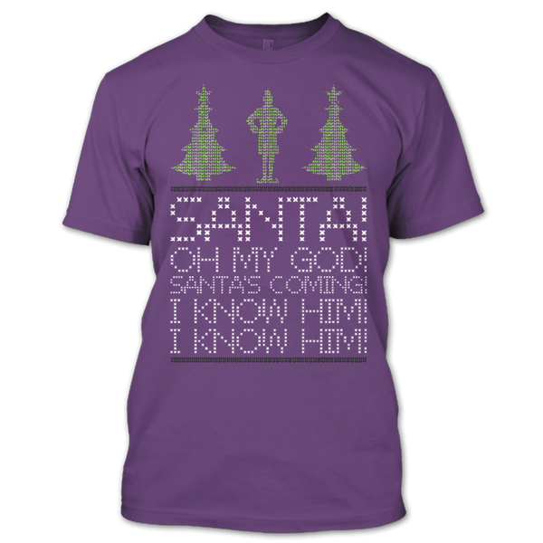 A black t-shirt with the shopify logo