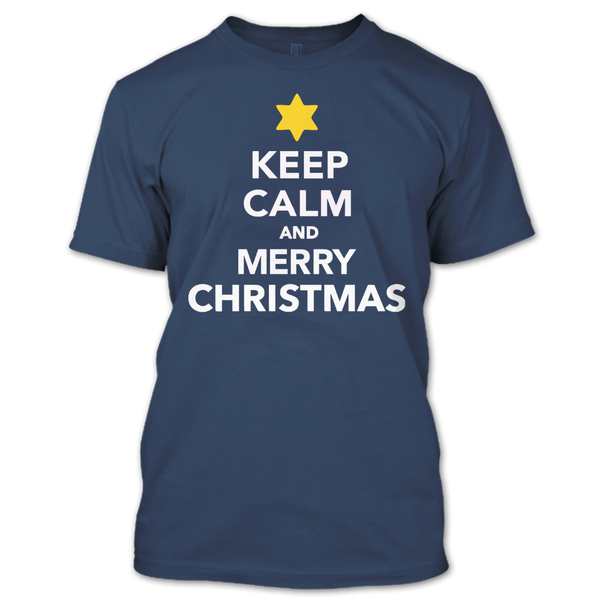 A black t-shirt with the shopify logo