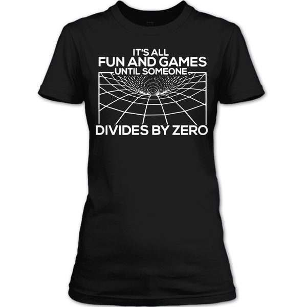 A black t-shirt with the shopify logo