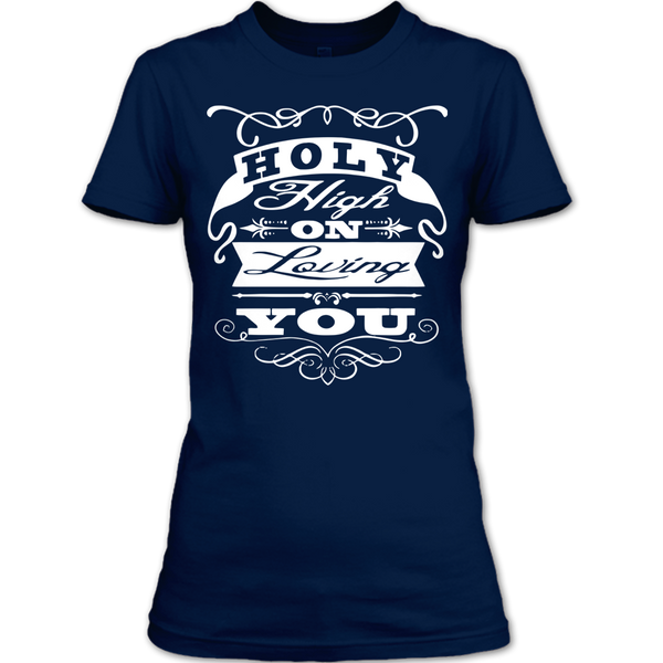 A black t-shirt with the shopify logo