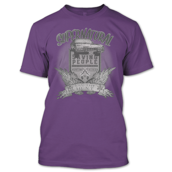 A black t-shirt with the shopify logo