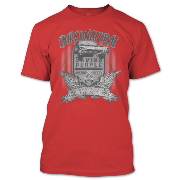 A black t-shirt with the shopify logo