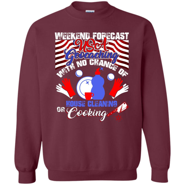 Coolest Geocaching T Shirt, USA Geocaching Sweatshirt