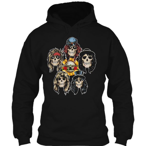 A black t-shirt with the shopify logo