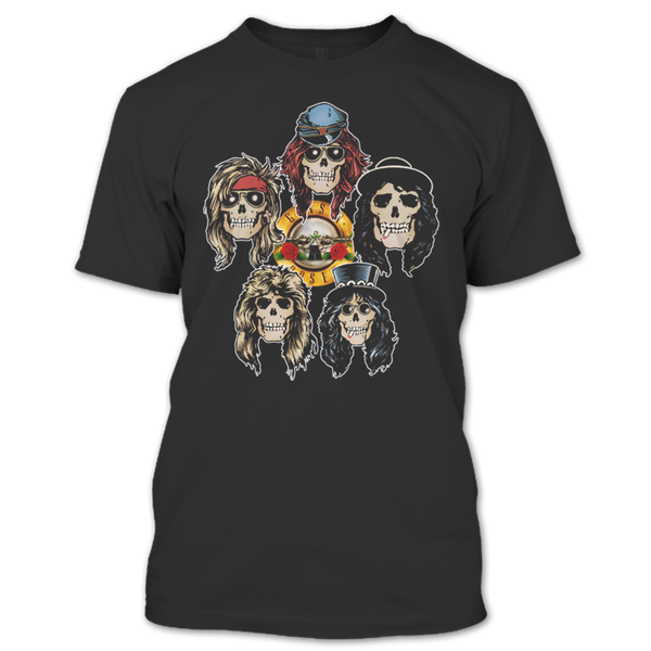 A black t-shirt with the shopify logo