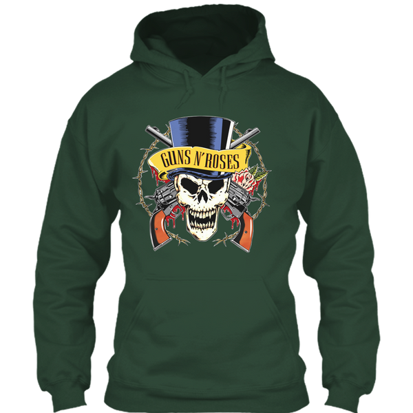 A black t-shirt with the shopify logo