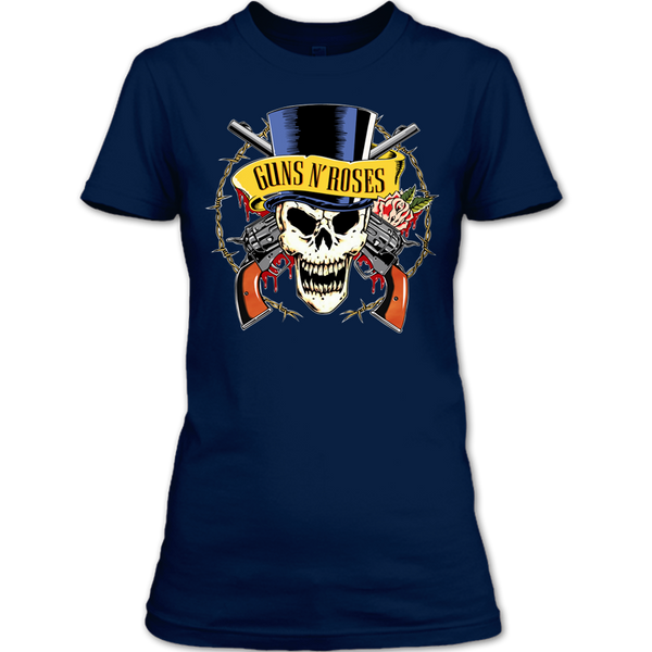 A black t-shirt with the shopify logo