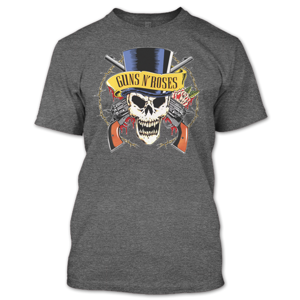 A black t-shirt with the shopify logo