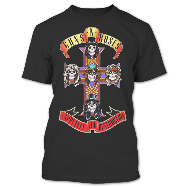 A black t-shirt with the shopify logo