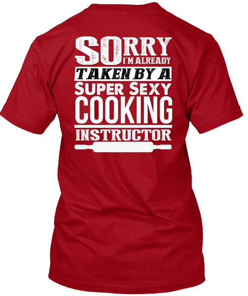 Cooking Instructor T Shirt, Being A Chef T Shirt