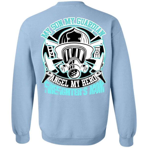 I Love Firefighter T Shirt, Firefighter's Mom Sweatshirt