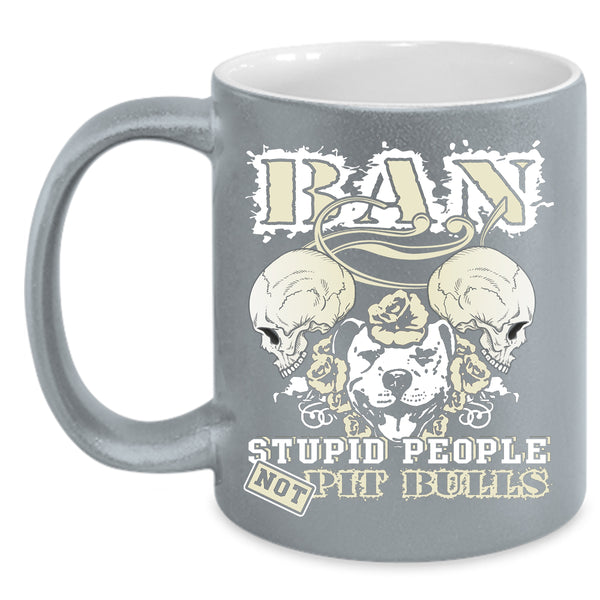 Awesome Pit Bull Coffee Mug, Cute Gift For Dog Lovers Coffee Cup