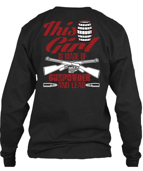 This Girl Is Made Of Gunpowder T Shirt, Being A Veteran T Shirt