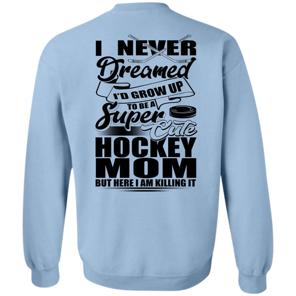 I Love Hockey T Shirt, Cute Hockey Mom Sweatshirt