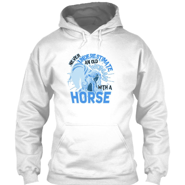 Never Underestimate T Shirt, Coolest Equestrian T Shirt