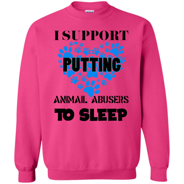 I Love My Dog T Shirt, I Support Putting Sweatshirt