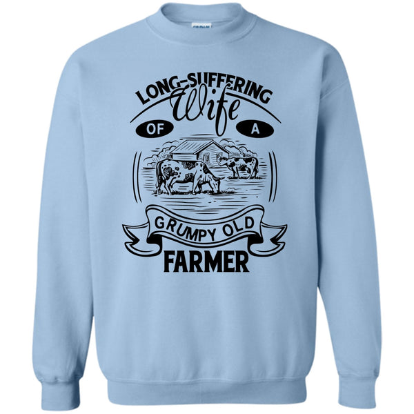 Coolest Grandpa T Shirt, Long-Suffering Wife Sweatshirt