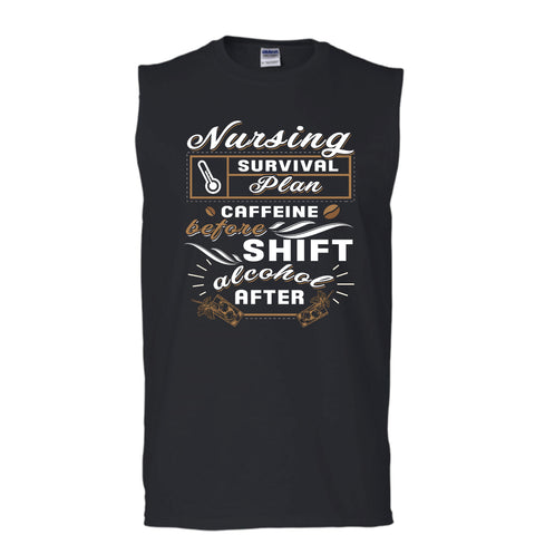 A black t-shirt with the shopify logo