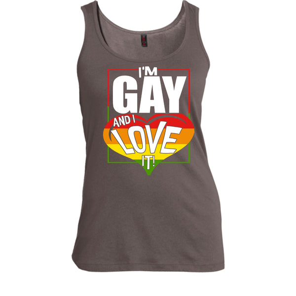 I'm Gay And I Love It T Shirt, Coolest Gay Tank Top