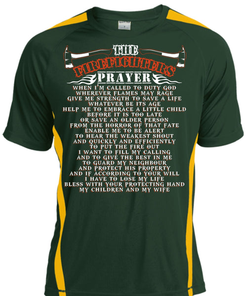 The Firefighters Prayer T Shirt, My Children And My Wife T Shirt, Cool Shirt