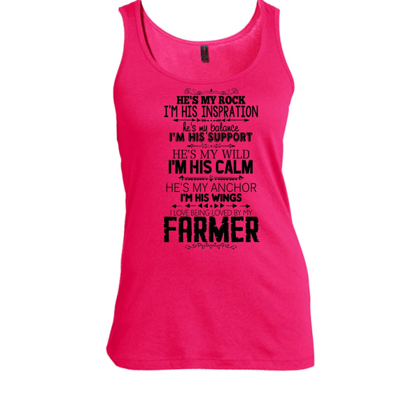 He Is My Rock T Shirt, Coolest Farmer T Shirt, Awesome t-shirts