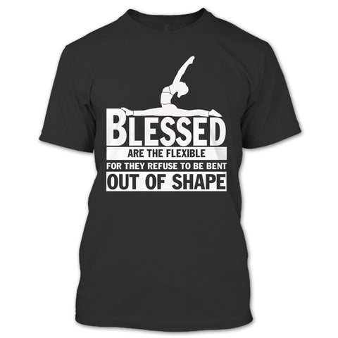 A black t-shirt with the shopify logo