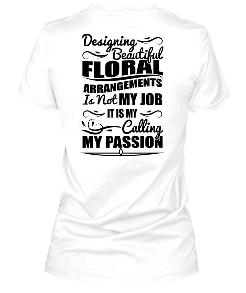 Designing Beautiful Floral T Shirt, I Love Designing T Shirt
