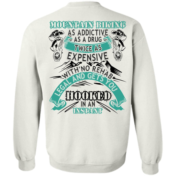 A black t-shirt with the shopify logo