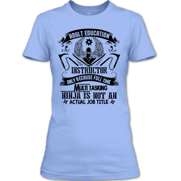 Adult Education Instructor T Shirt, Coolest Adult Education Instructor T Shirt