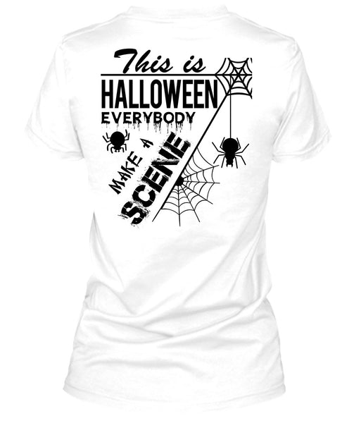 This Is Halloween Everybody Make A Scene T Shirt, Wait For Halloween T Shirt