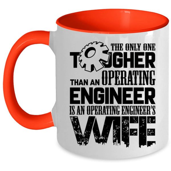 Operating Engineer's Wife Coffee Mug, Operating Engineer Accent Mug