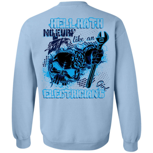 I Love Electrician T Shirt, Like An Electrician's Girl Sweatshirt