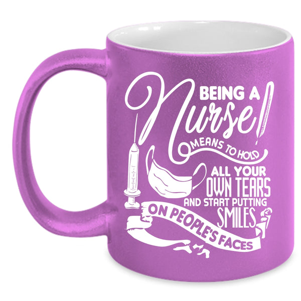Being A Nurse Coffee Mug, Funny Gift For Nurses Coffee Cup