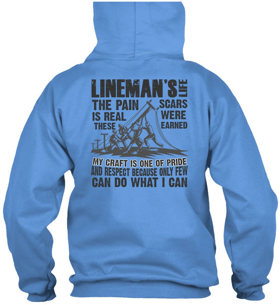 Lineman's Life T Shirt, I Love Lineman T Shirt