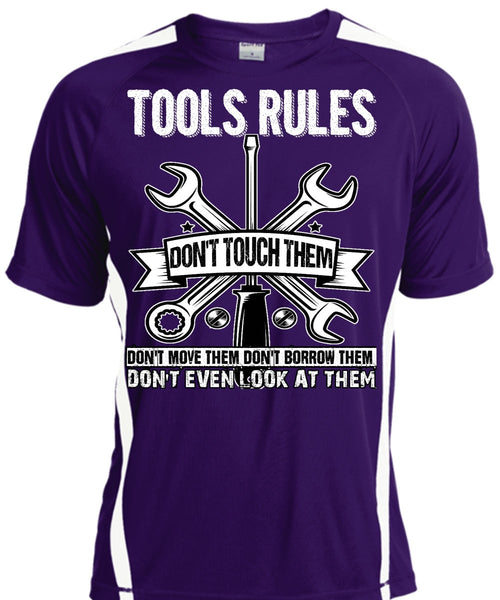 Tools Rules Don't Touch Them T Shirt, Being A Mechanic T Shirt, Cool Shirt