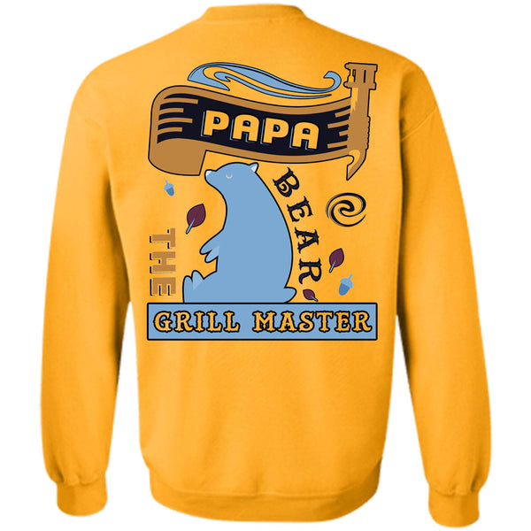Being A Daddy T Shirt, Papa Bear The Grill Master Sweatshirt