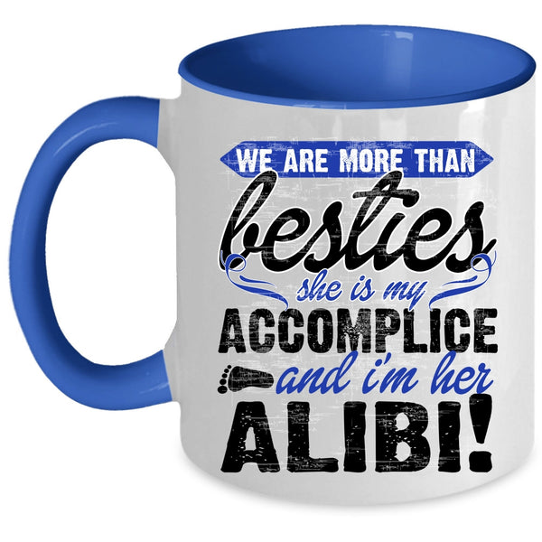 Just Married Coffee Mug, She Is My Accomplice Accent Mug