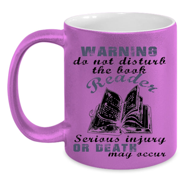 Awesome Book Reader Coffee Mug, The Book Reader Accent Mug
