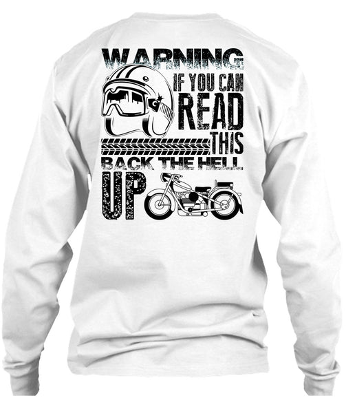 You Can Read T Shirt, I Love Biker T Shirt