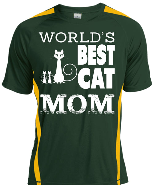 World's Best Cat Mom T Shirt, Family T Shirt, Being A Mom T Shirt