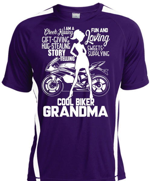 Cool Biker Grandma T Shirt, Being A Biker T Shirt, Cool Shirt