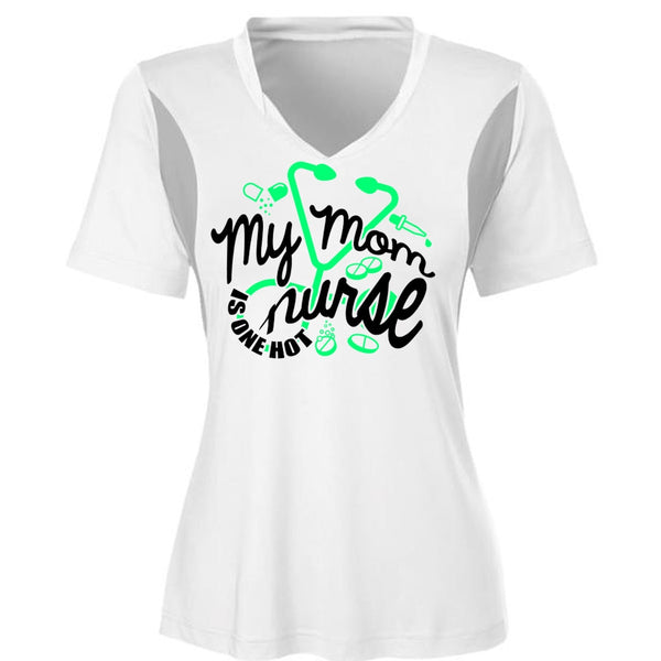 My Mom Nurse Is One Hot T Shirt, I Love Nursing T Shirt, Awesome T-Shirts