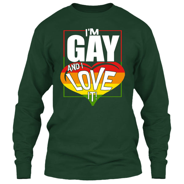 I'm Gay And I Love It T Shirt, Coolest Gay T Shirt