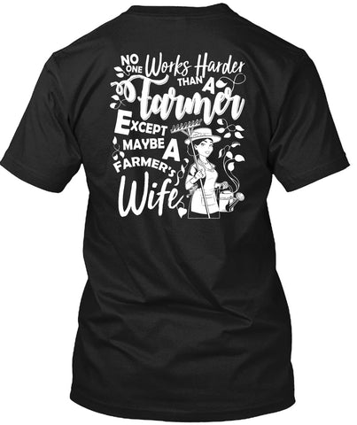 A black t-shirt with the shopify logo