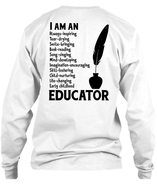 I Am An Early Childhood Educator T Shirt, My Job T Shirt