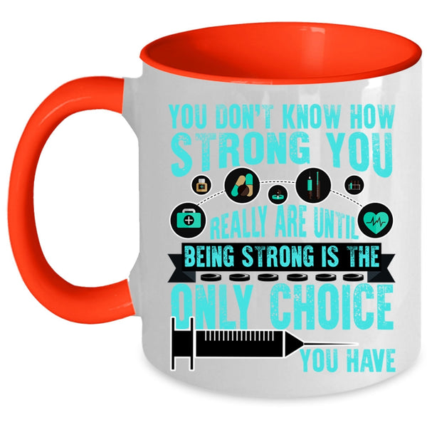 Awesome Nurses Coffee Mug, Strong Nurses Accent Mug