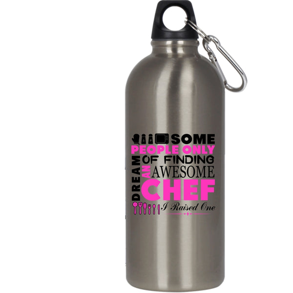 Finding An Awesome Chef 20 oz Stainless Steel Bottle,Being A Chef Outdoor Sports Water Bottle