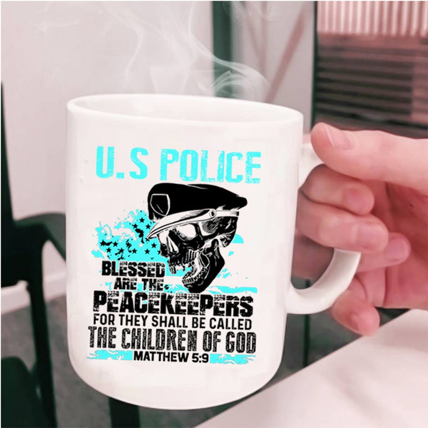 Awesome U.S Police Coffee Mug, U.S Police Cup