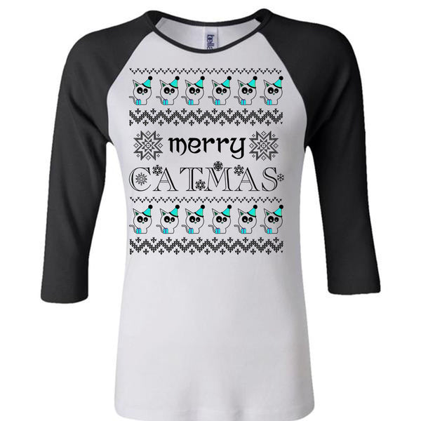 Merry Catmas T Shirt, Happy New Year T Shirt, Awesome T-Shirts