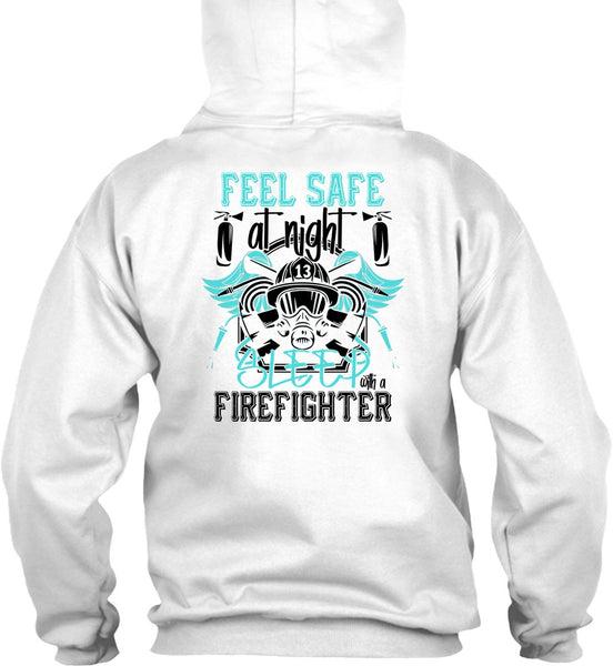 Sleep With A Firefighter T Shirt, I Love Firefighter T Shirt